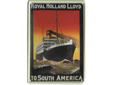 Royal Holland loyd, to South America